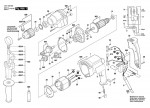 Bosch 0 601 049 603 Gbm 13 Hre Drill 230 V / Eu Spare Parts